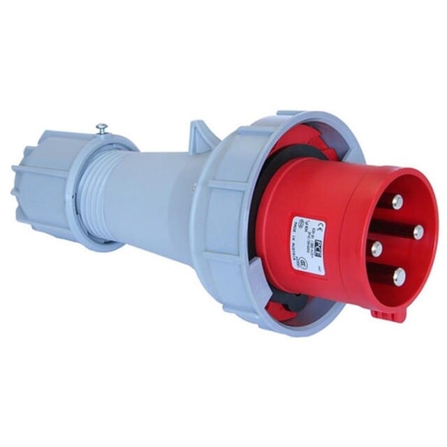 krachtstroom stekker rood